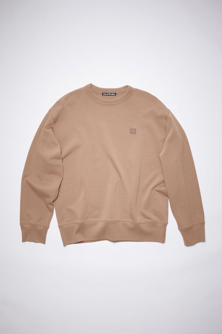 Brown Acne Studios Crew Neck Women's Sweatshirts | HMLU-32458