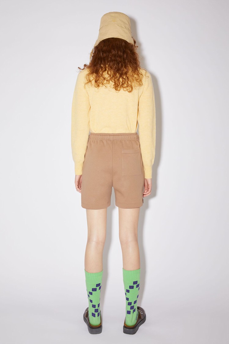 Brown Acne Studios Fleece Women's Shorts | CKJA-21463