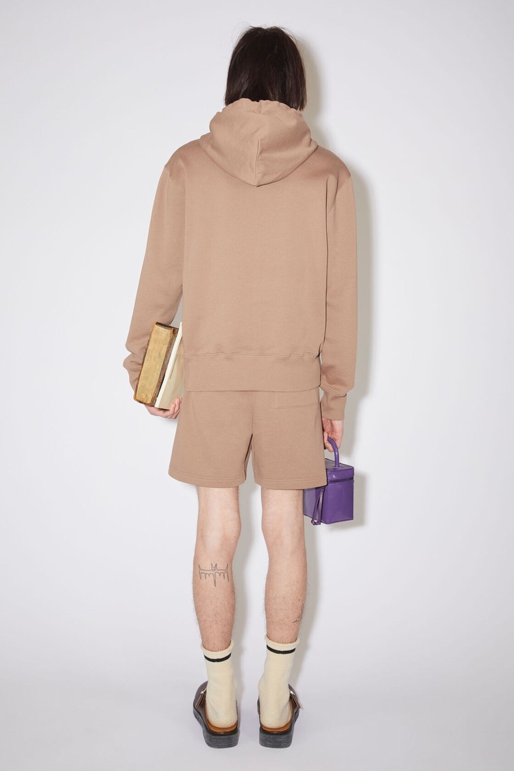 Brown Acne Studios Hooded Men's Hoodie | UKPR-38751