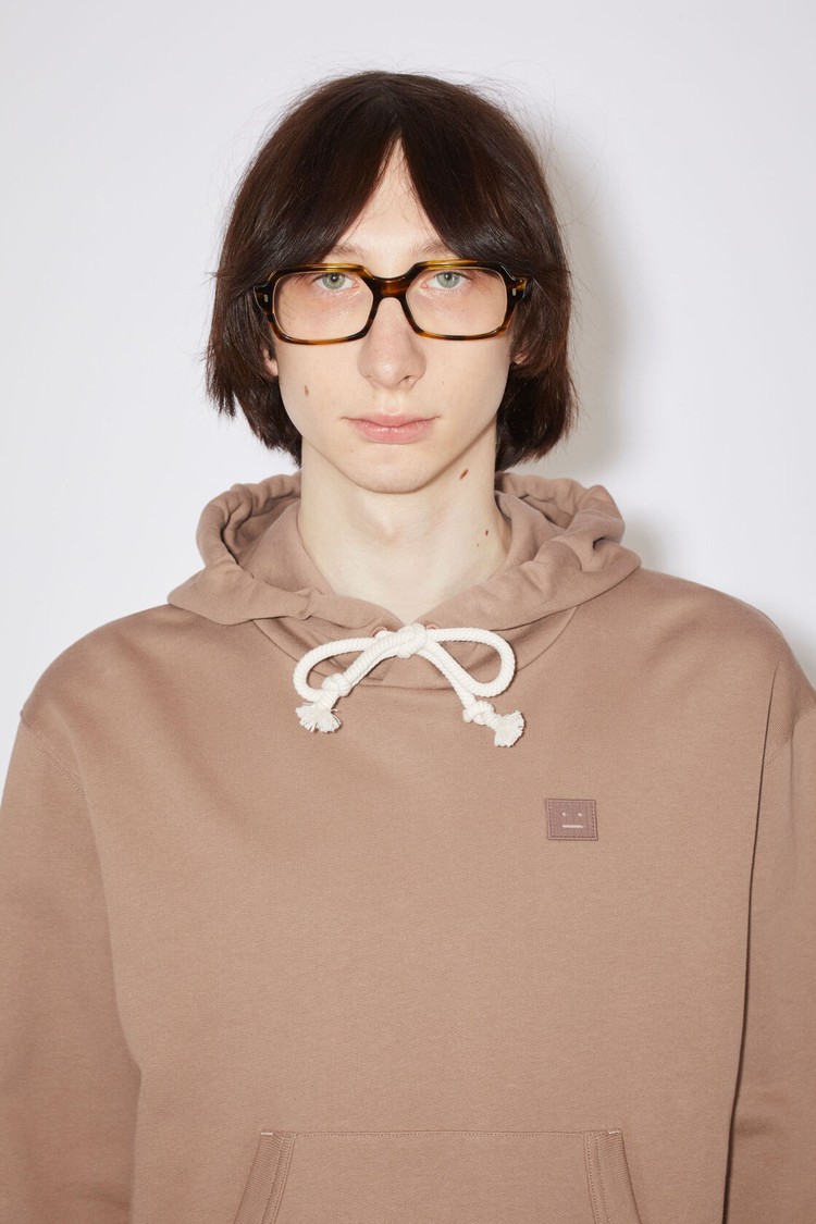 Brown Acne Studios Hooded Men's Hoodie | UKPR-38751