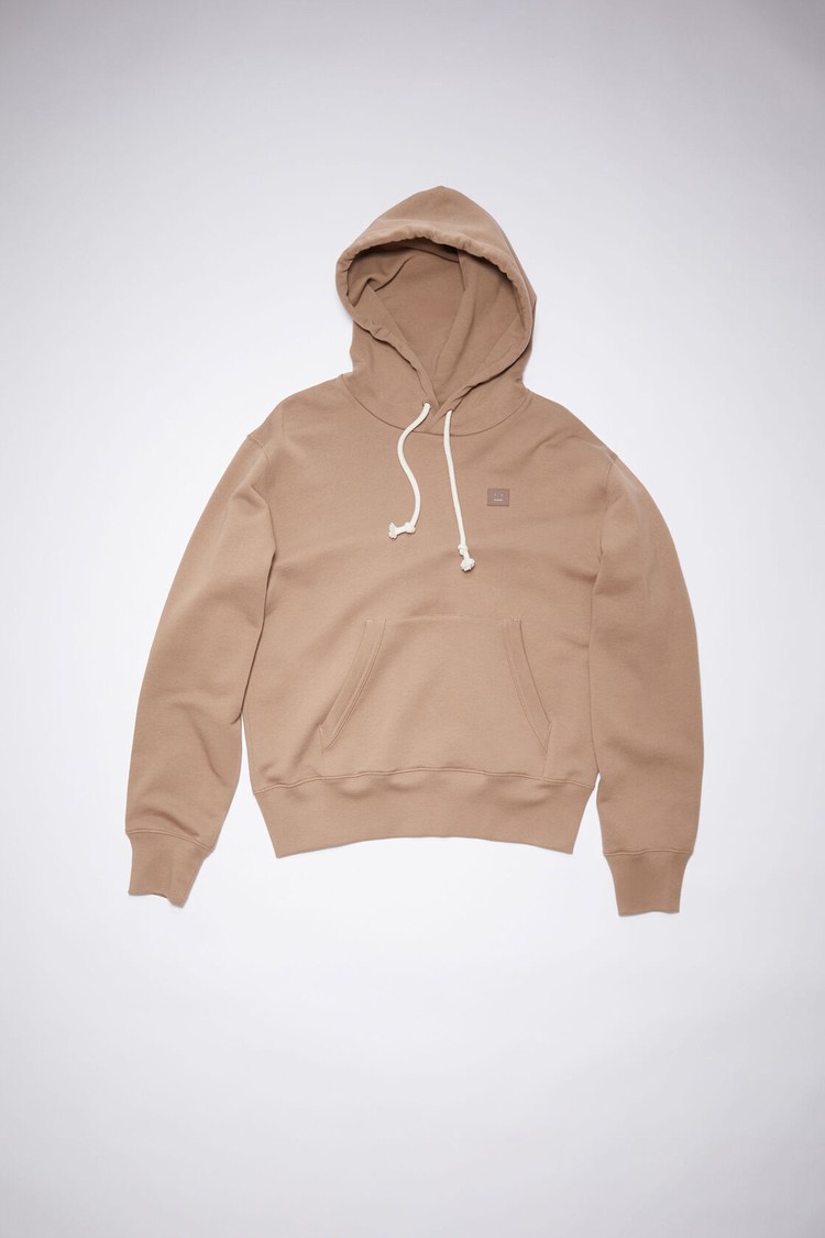 Brown Acne Studios Hooded Men's Hoodie | UKPR-38751