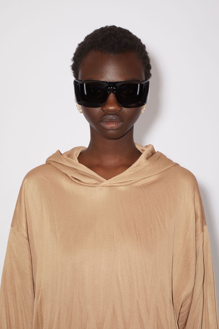 Brown Acne Studios Hooded Women's Hoodie | OIHM-87409