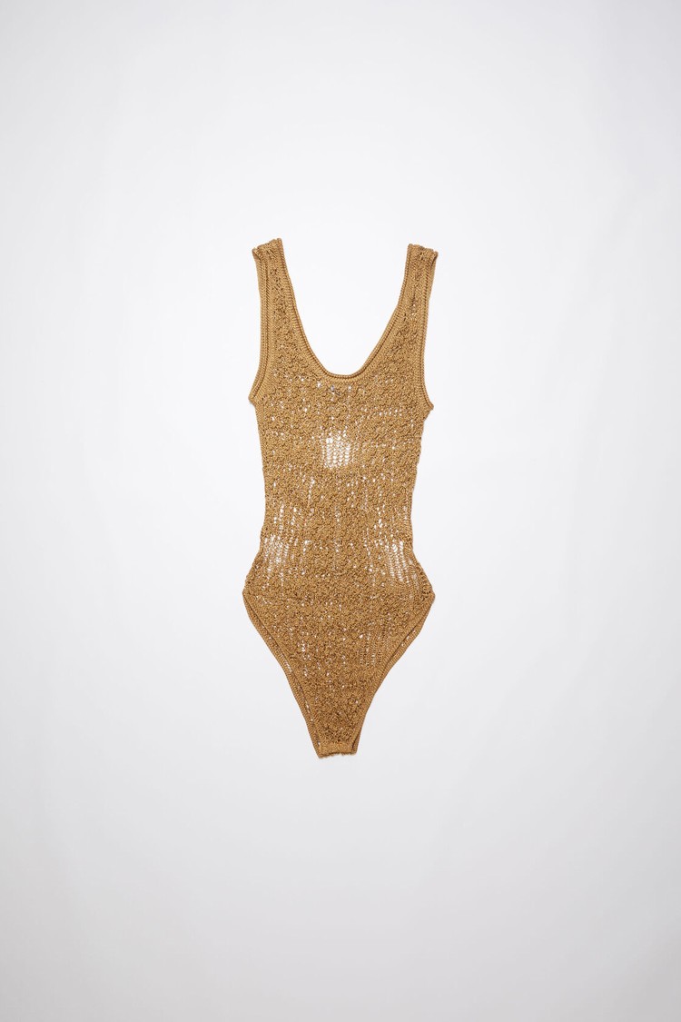 Brown Acne Studios Knitted Body Women's Knitwear | KZWA-64810