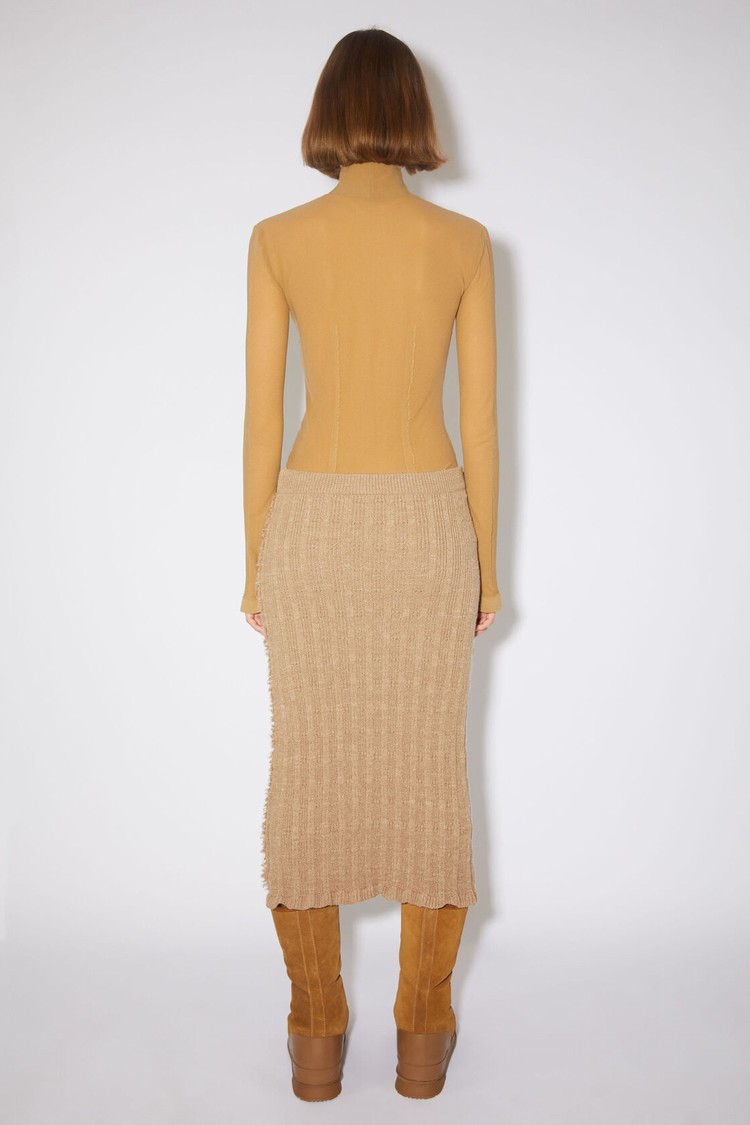 Brown Acne Studios Knitted Women's Skirts | UORC-60314