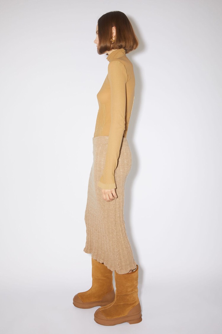 Brown Acne Studios Knitted Women's Skirts | UORC-60314