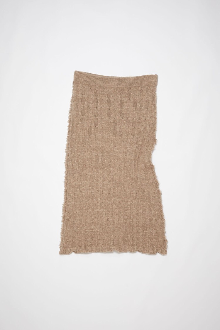 Brown Acne Studios Knitted Women's Skirts | UORC-60314