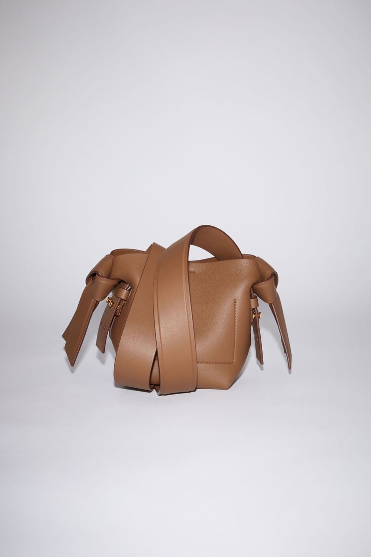 Brown Acne Studios Musubi Micro Tote Bag | FHUL-24506