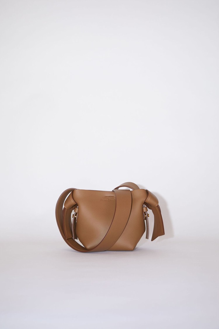 Brown Acne Studios Musubi Micro Tote Bag | FHUL-24506