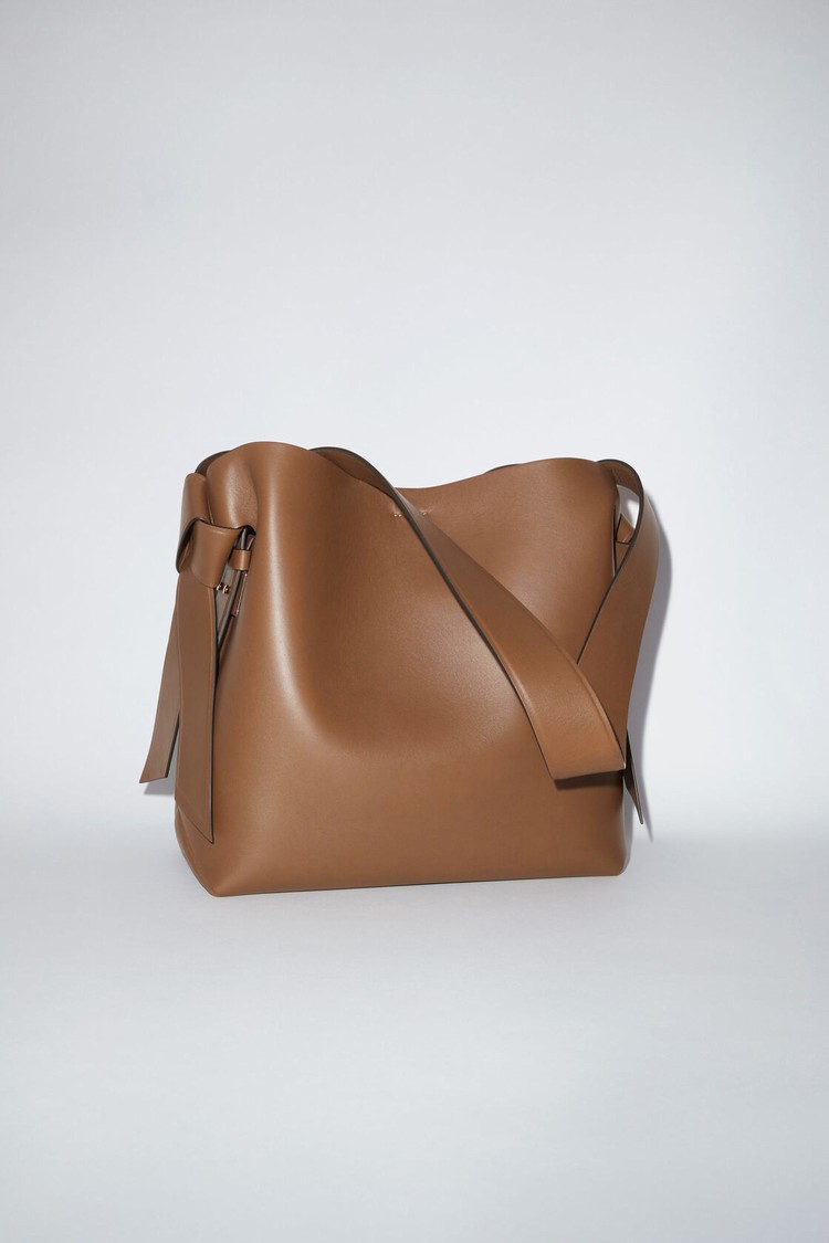 Brown Acne Studios Musubi Midi Shoulder Bag | LUHF-17543