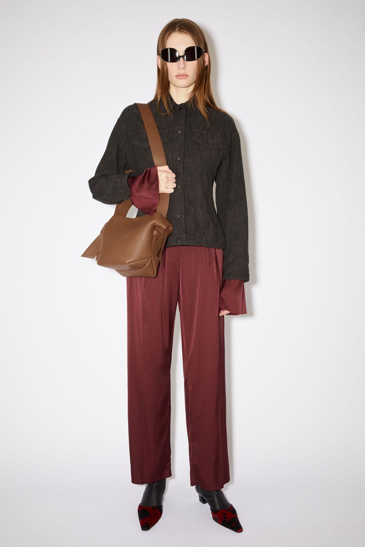 Brown Acne Studios Musubi Mini Shoulder Bag | OKGT-24698