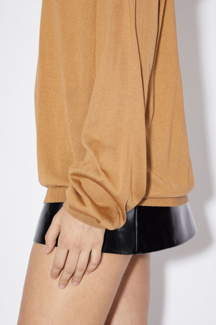 Brown Acne Studios Silk Jumper Women's Knitwear | IEGK-62953