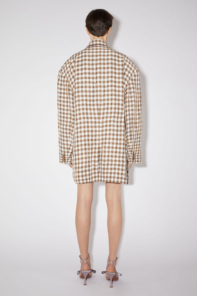 Brown Acne Studios Single-breasted Women's Jackets | ZMJY-85237