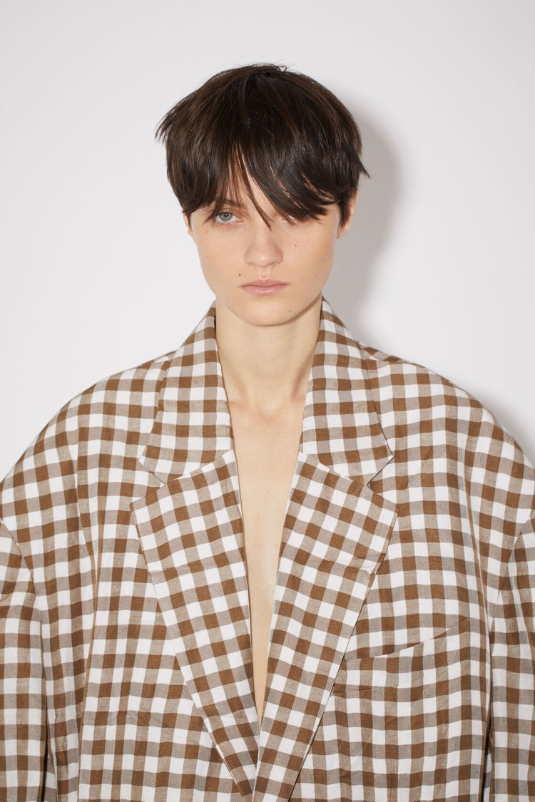 Brown Acne Studios Single-breasted Women's Jackets | ZMJY-85237