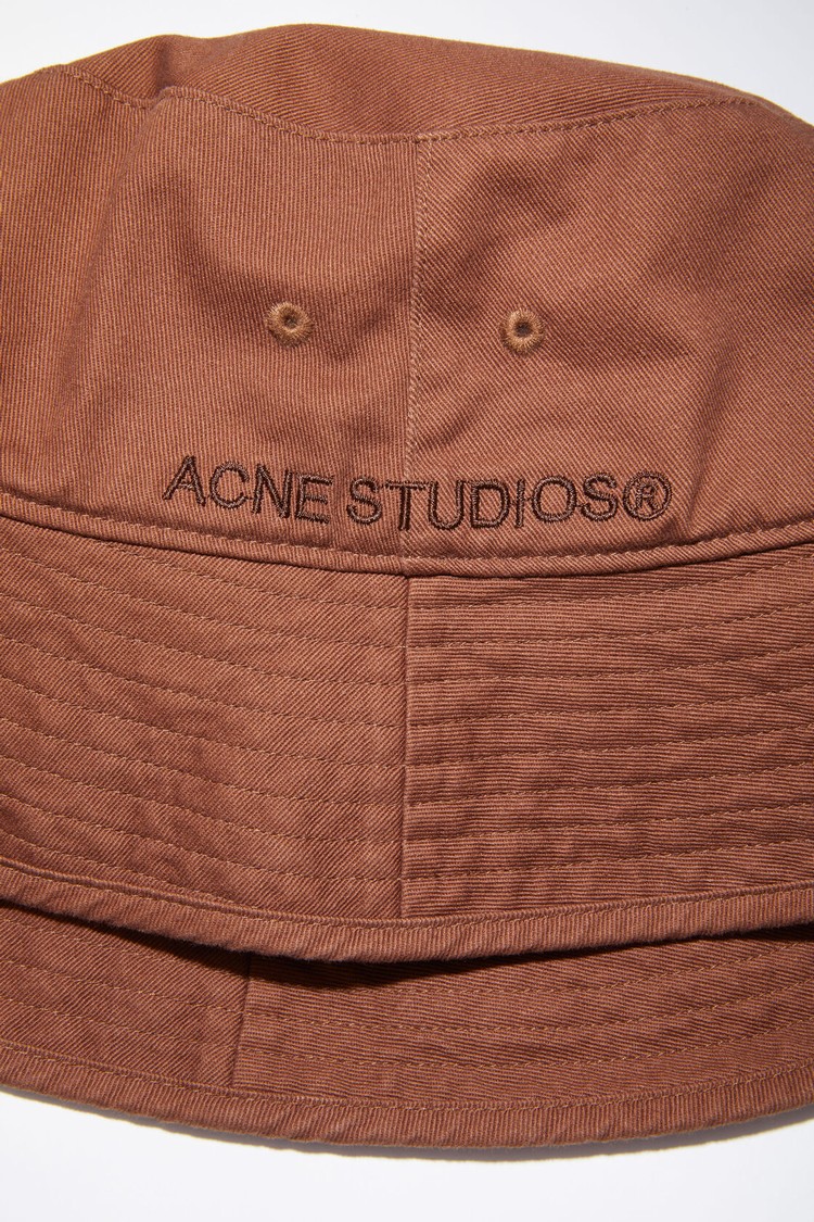 Brown Acne Studios Twill Bucket Hats | HFWC-39812