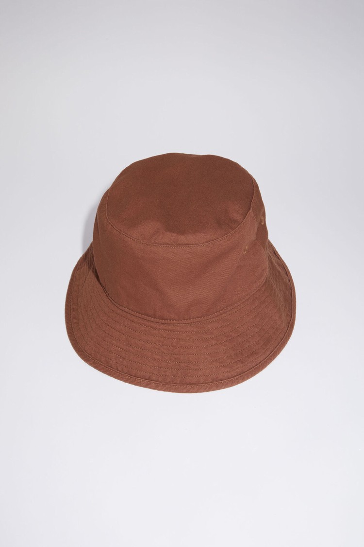 Brown Acne Studios Twill Bucket Hats | HFWC-39812