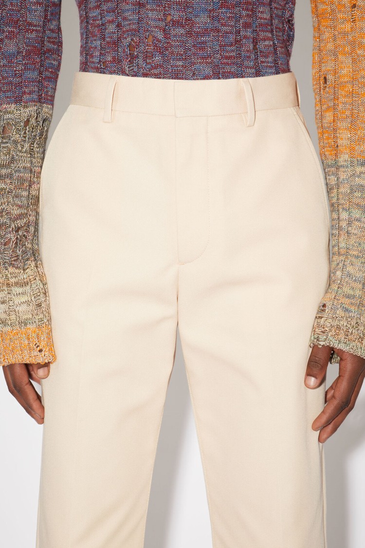 Brown / Beige Acne Studios Fitted Men's Trousers | CPQE-64302