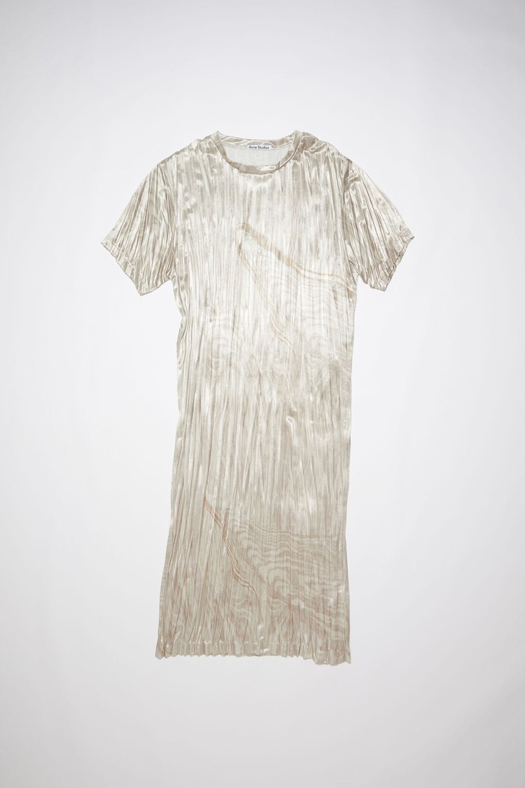 Brown / Beige / Light Khaki Acne Studios T-shirt Women's Dress | YLDA-20197