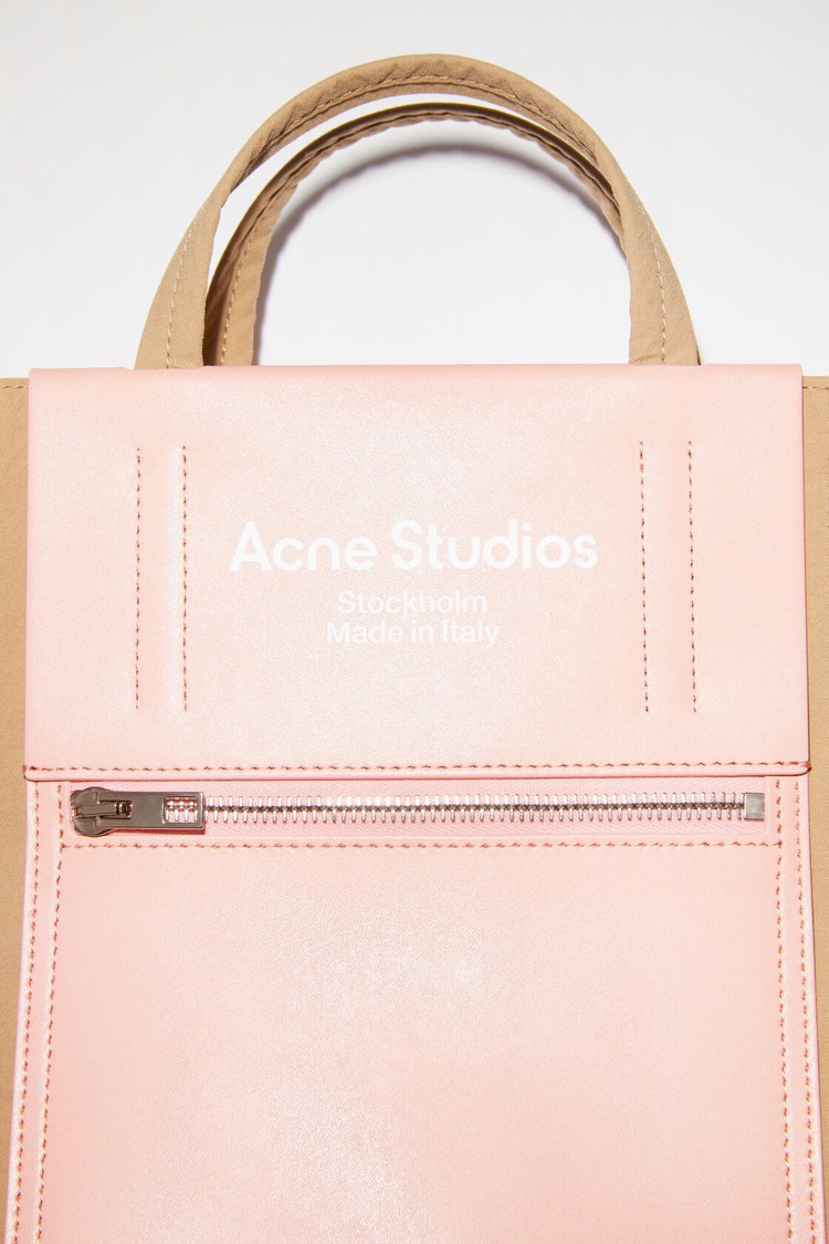 Brown / Pink Acne Studios Papery Nylon Tote Bag | MEZT-63297