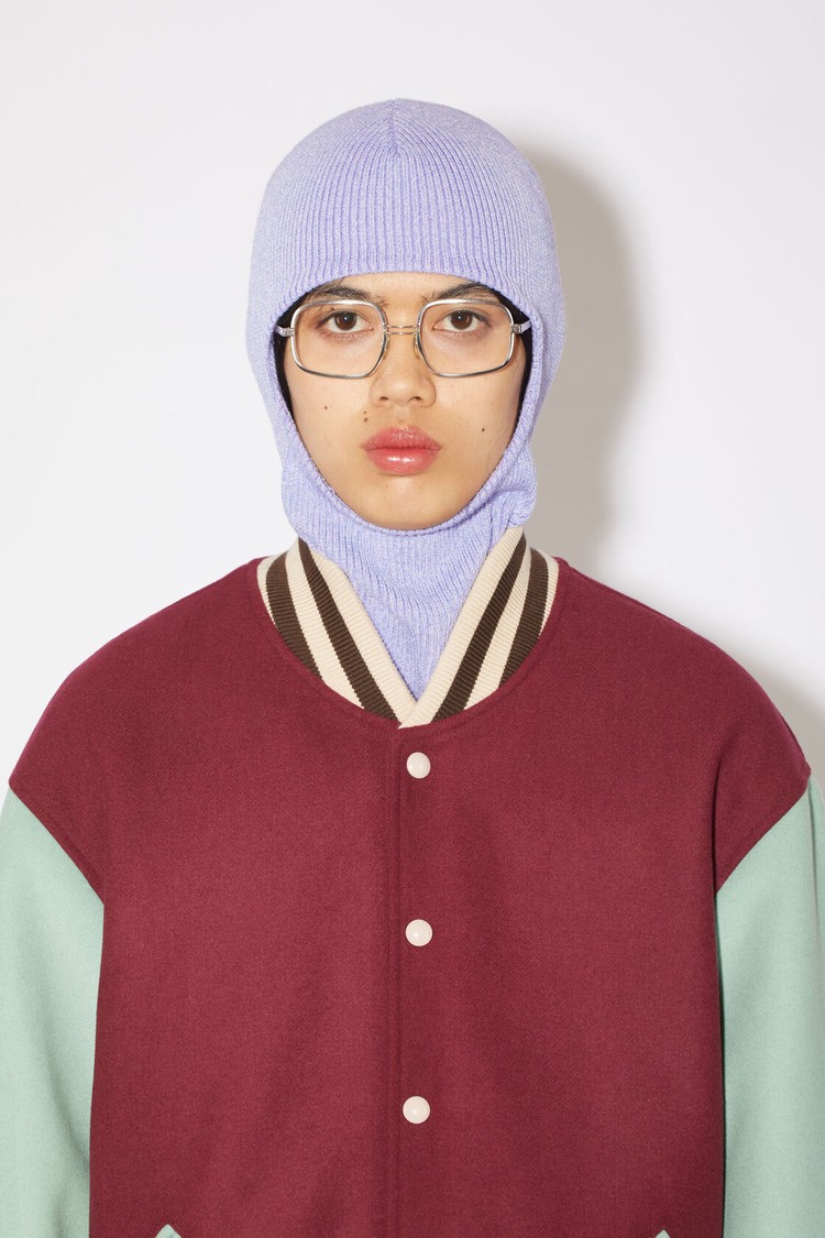 Burgundy / Red Acne Studios Wool Blend Women's Jackets | QYSI-40961