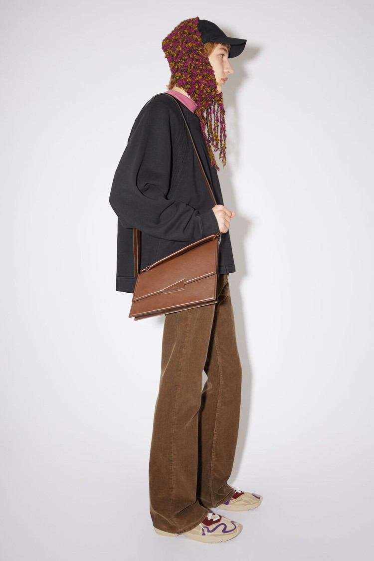 Chocolate / Brown Acne Studios Distortion Handbag | ZBQA-38671