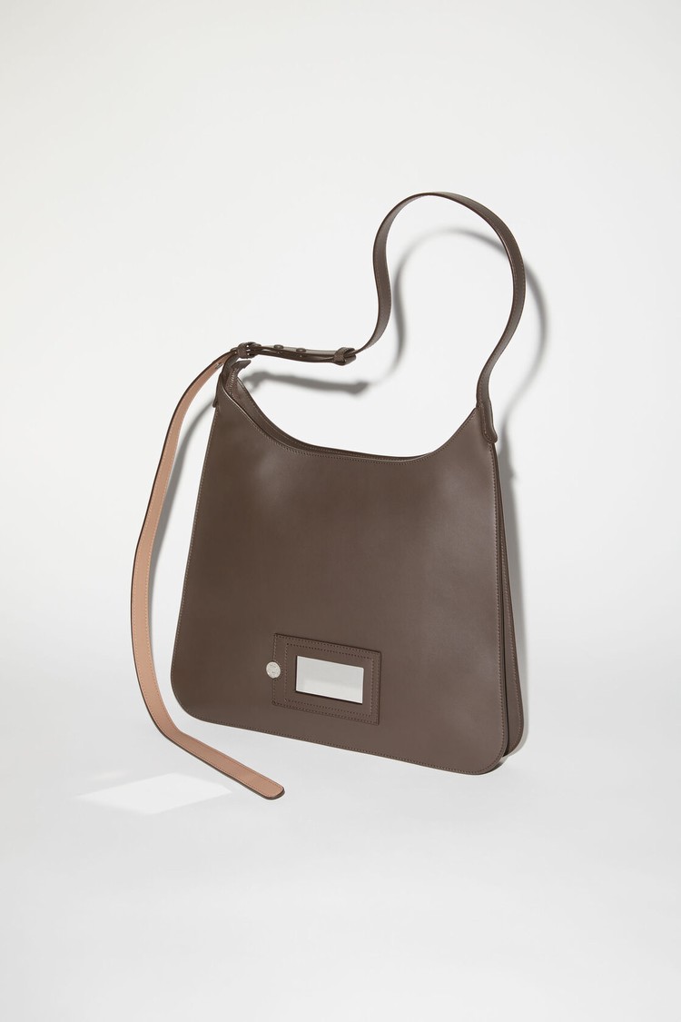 Coffee / Brown Acne Studios Platt Shoulder Bag | CUBQ-87195