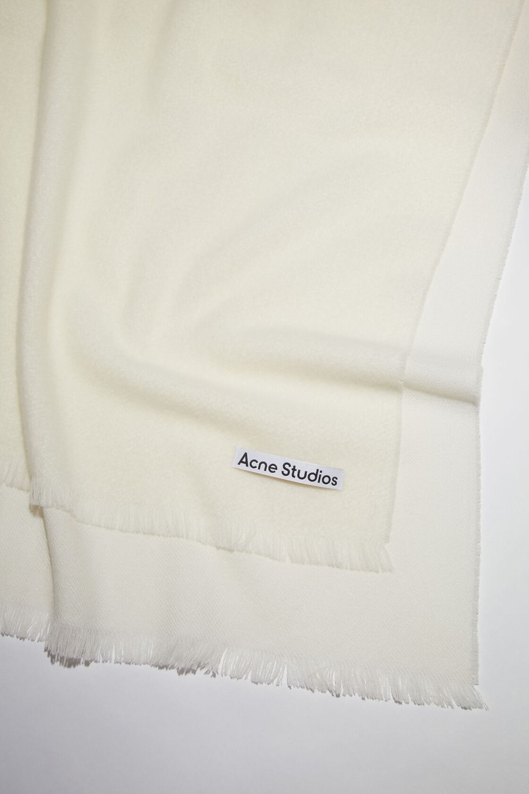 Cream / Beige Acne Studios Light Wool – Oversized Scarf | LZCX-46213