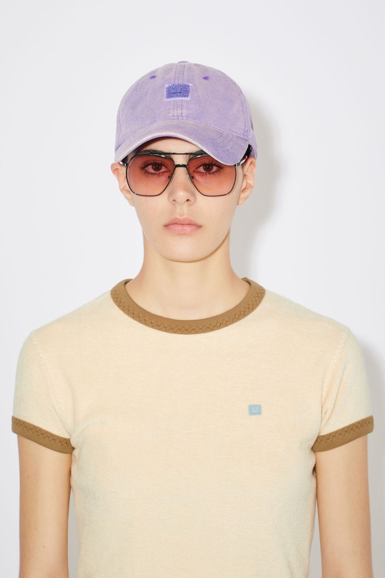 Cream / Beige Acne Studios Towelling Women's T Shirts | MOYN-96807