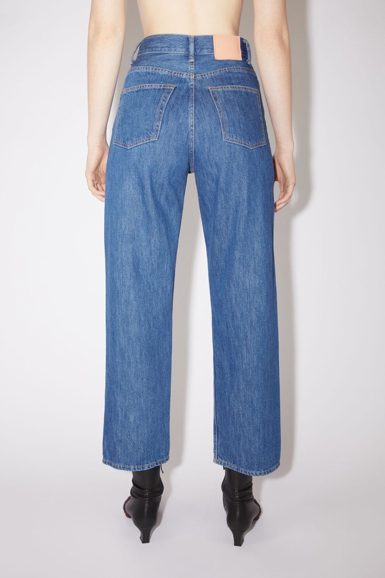 Dark Blue Acne Studios Relaxed Fit -1993 Women's Jeans | XBNT-41705