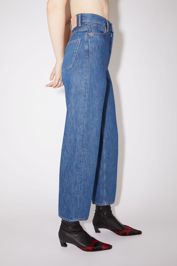 Dark Blue Acne Studios Relaxed Fit -1993 Women's Jeans | XBNT-41705