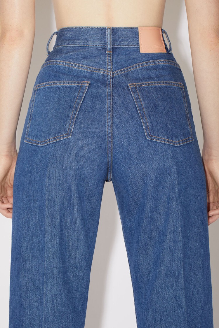 Dark Blue Acne Studios Relaxed Fit -1993 Women's Jeans | XBNT-41705