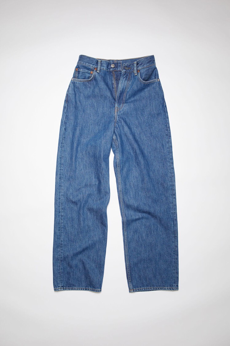 Dark Blue Acne Studios Relaxed Fit -1993 Women's Jeans | XBNT-41705