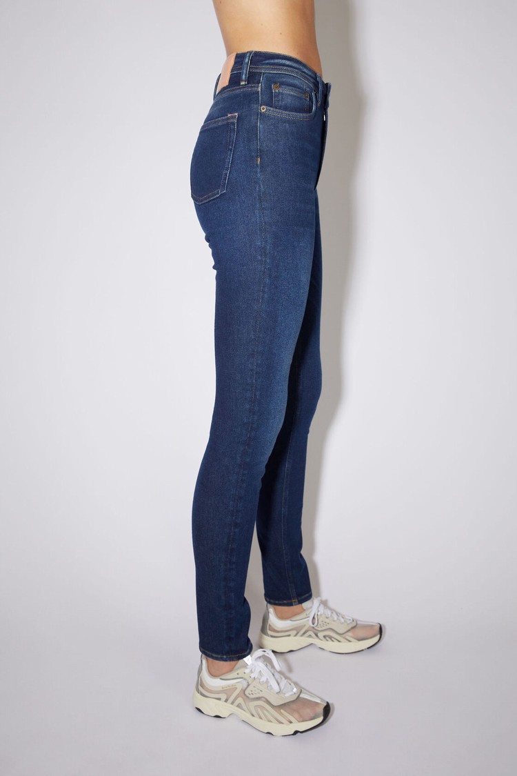 Dark Blue Acne Studios Skinny Fit - Peg Women's Jeans | TOQK-97058