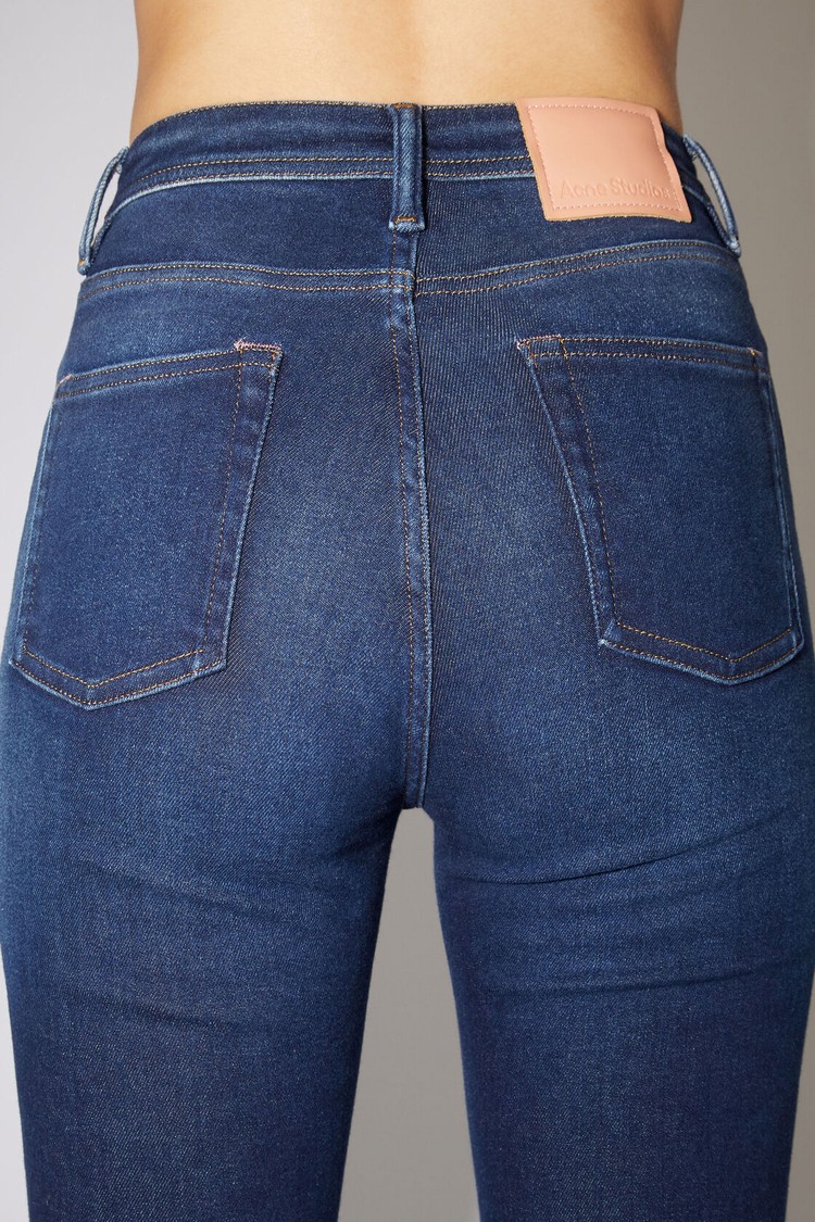 Dark Blue Acne Studios Skinny Fit - Peg Women's Jeans | TOQK-97058