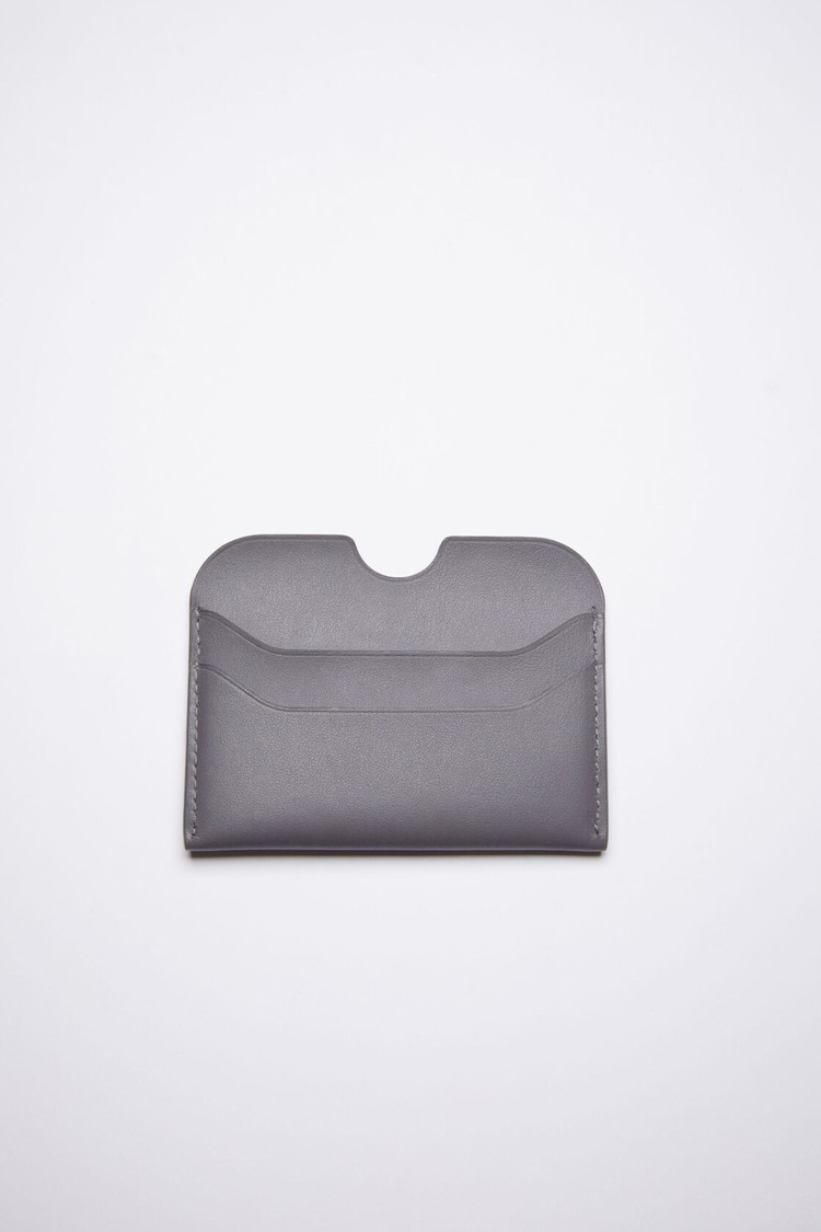 Dark Grey Acne Studios Card Holder Card Case | BWDP-70234