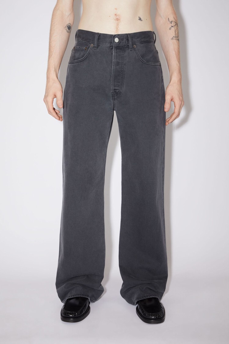 Dark Grey Acne Studios Loose Fit - 2021 Men\'s Jeans | TFVP-90284