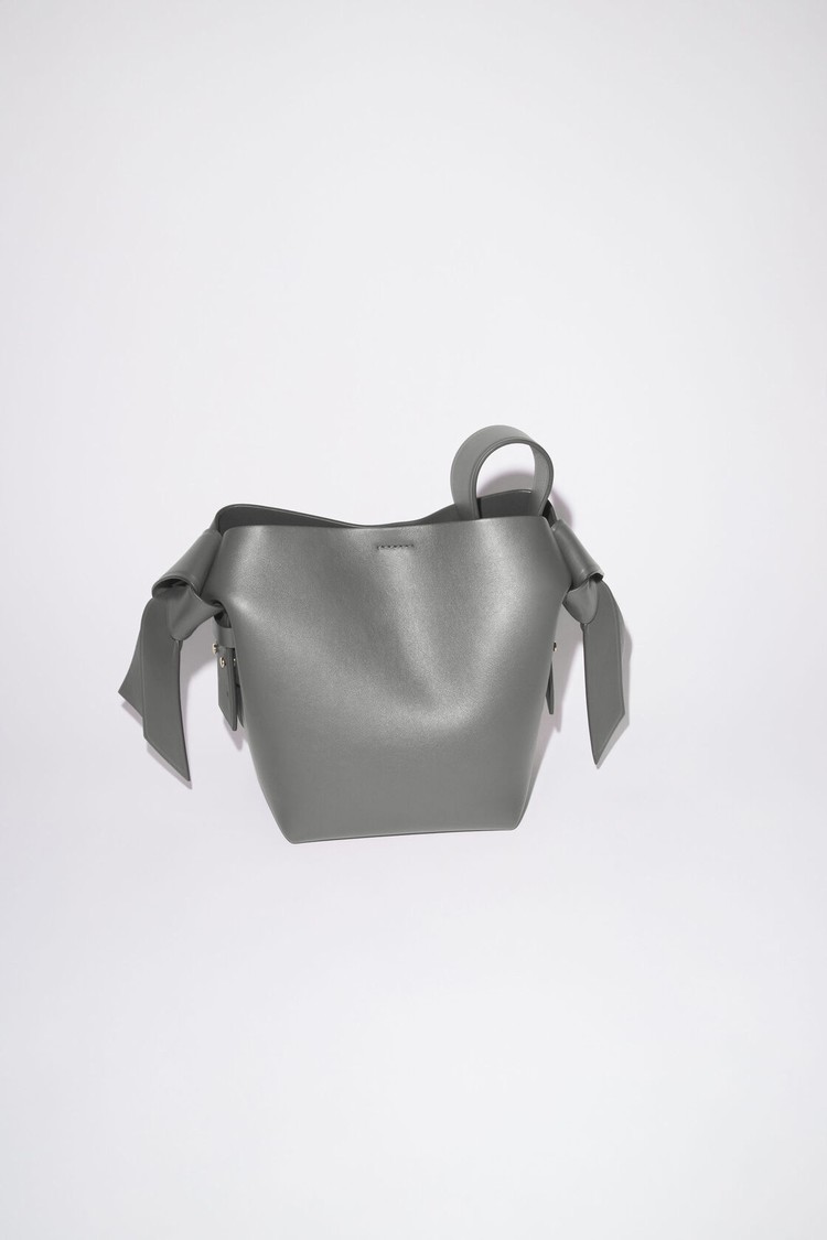 Dark Grey Acne Studios Musubi Mini Shoulder Bag | OSJR-04251