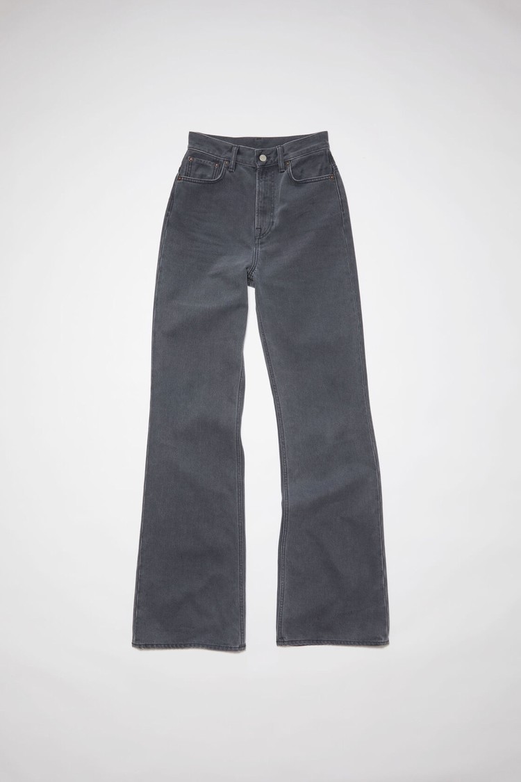 Dark Grey Acne Studios Regular Fit - 1990 Women's Jeans | FACK-83170