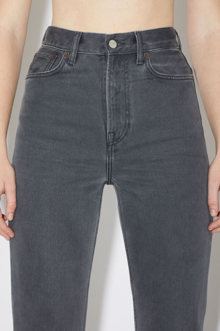 Dark Grey Acne Studios Regular Fit - 1990 Women's Jeans | FACK-83170