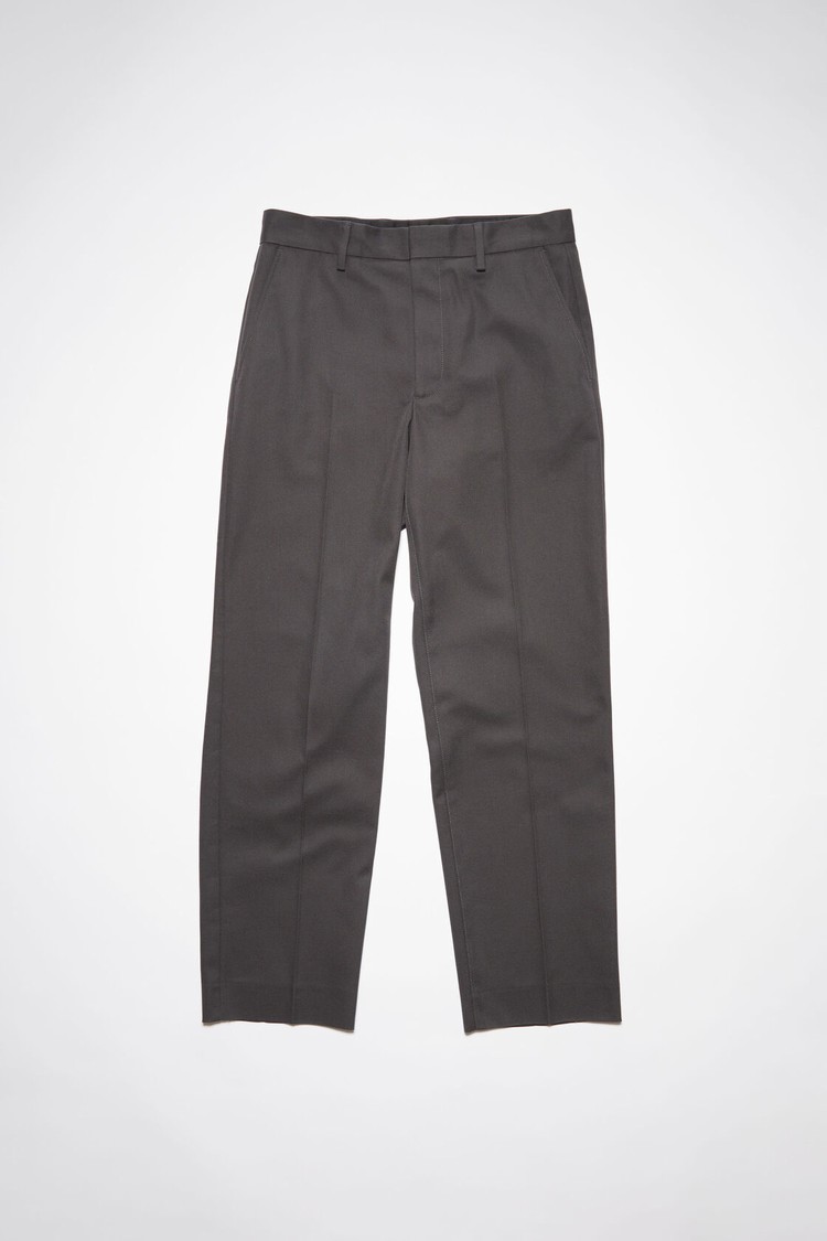 Dark Grey Acne Studios Regular Fit Men's Trousers | HMYC-62749