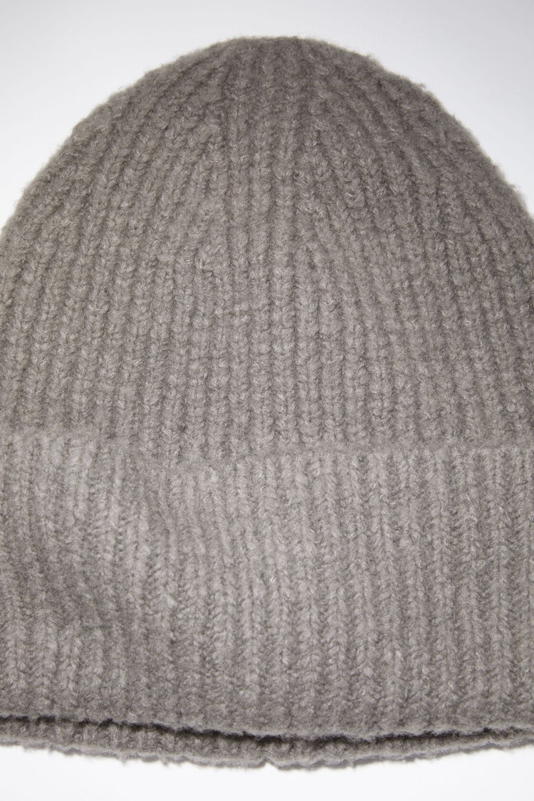 Dark Grey Acne Studios Wool Blend Beanie | VTJA-36528