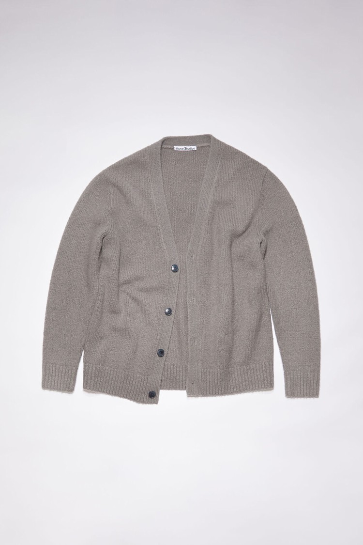 Dark Grey Acne Studios Wool Blend Men's Cardigan | GUOY-17309