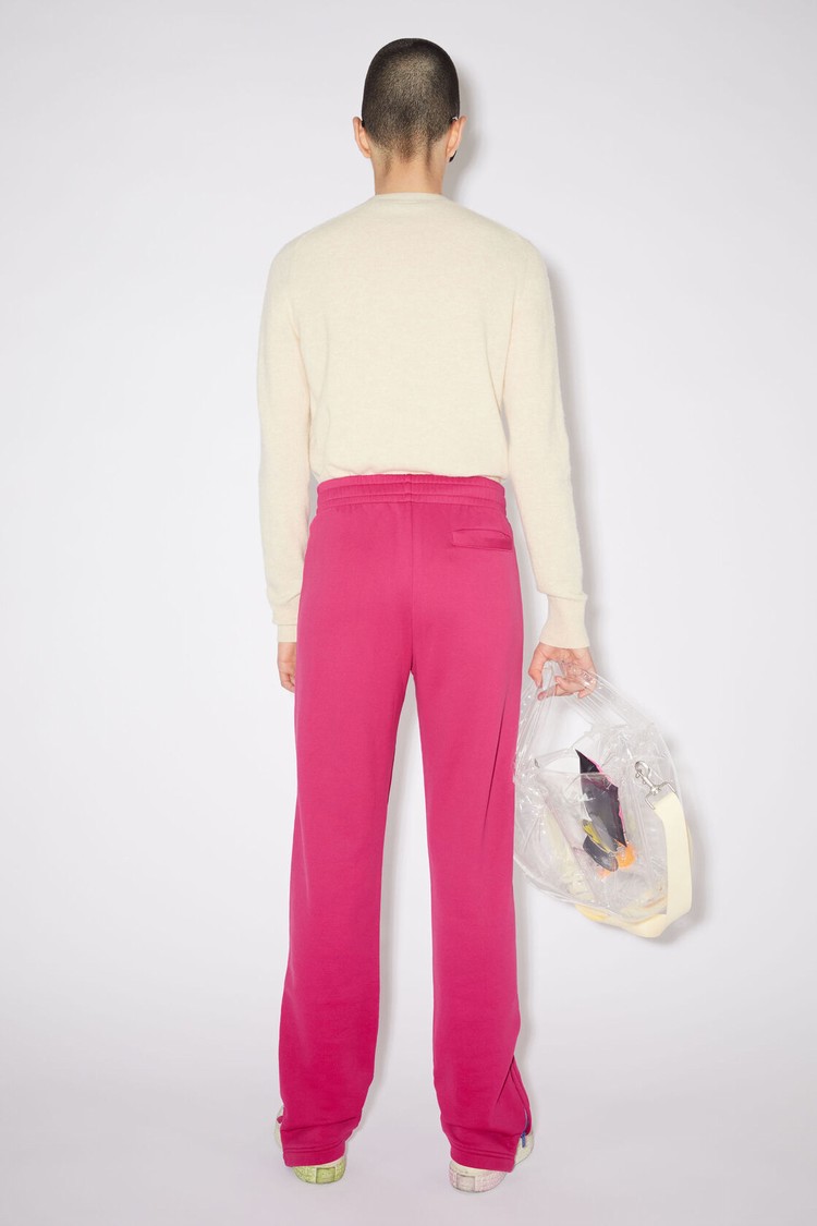 Fuchsia / Pink Acne Studios Tech Jersey Women's Sweatpants | XIYF-83610