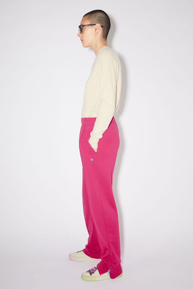 Fuchsia / Pink Acne Studios Tech Jersey Women's Sweatpants | XIYF-83610