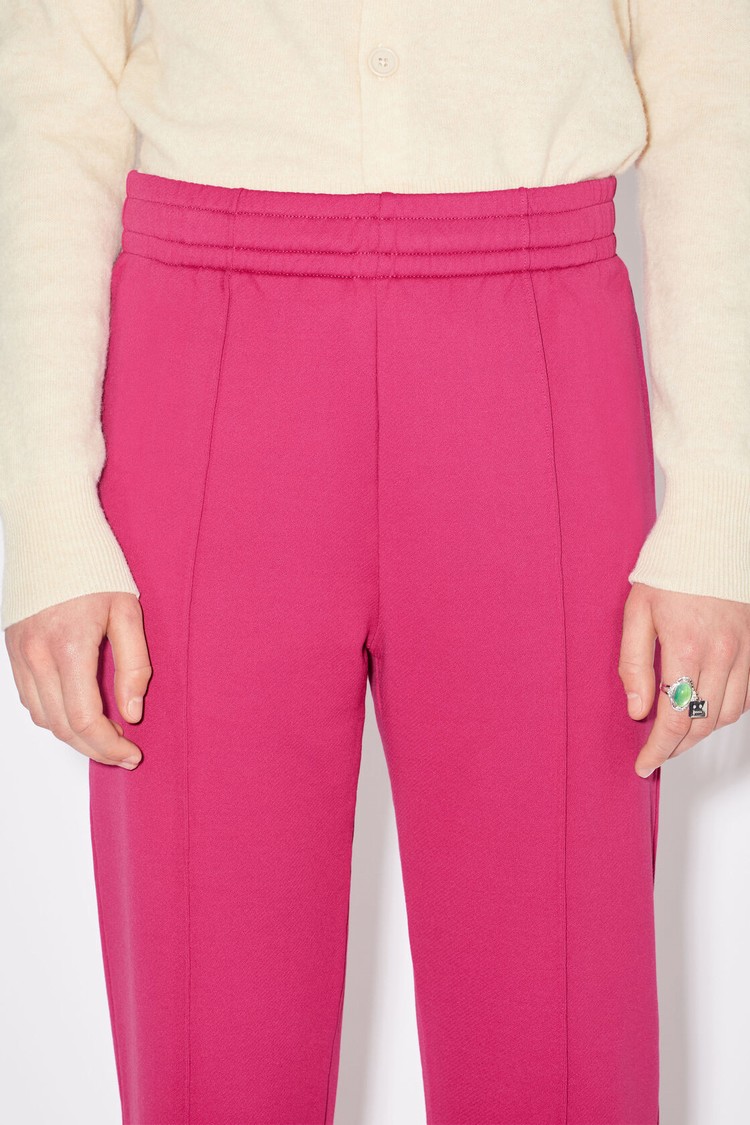 Fuchsia / Pink Acne Studios Tech Jersey Women's Sweatpants | XIYF-83610