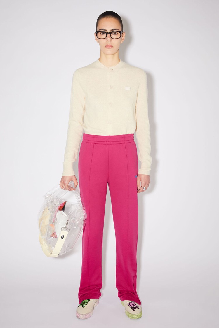 Fuchsia / Pink Acne Studios Tech Jersey Women\'s Sweatpants | XIYF-83610