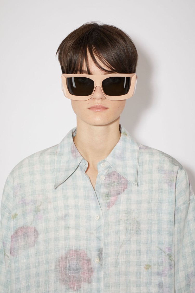 Green Acne Studios Button-up Women's Shirts | ZPYF-19703