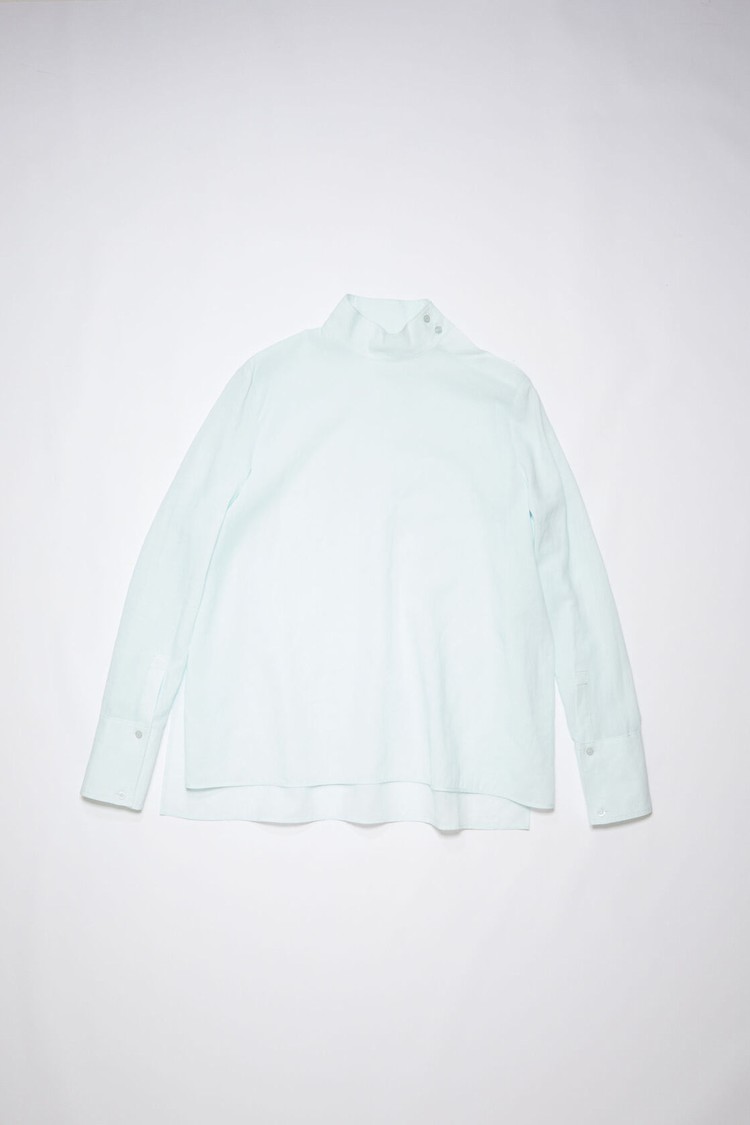 Green Acne Studios Buttoned Women's Shirts | PHET-12436