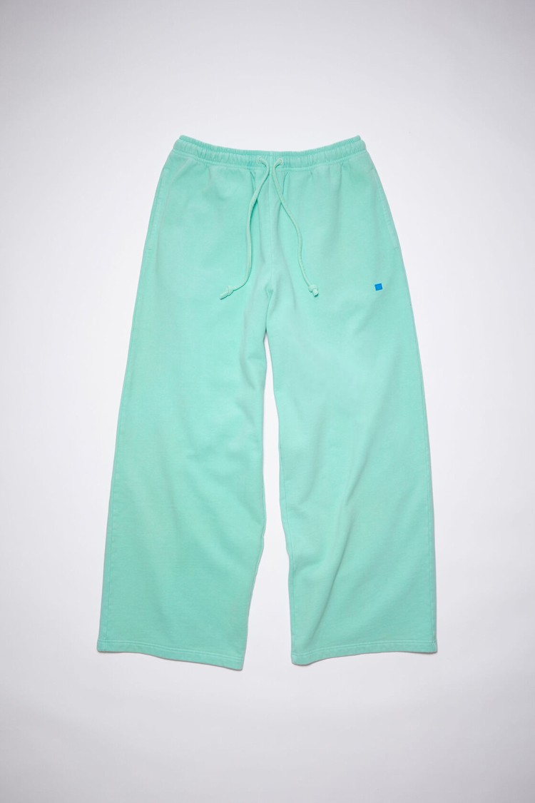 Green Acne Studios Fleece Women's Sweatpants | ANFC-87432