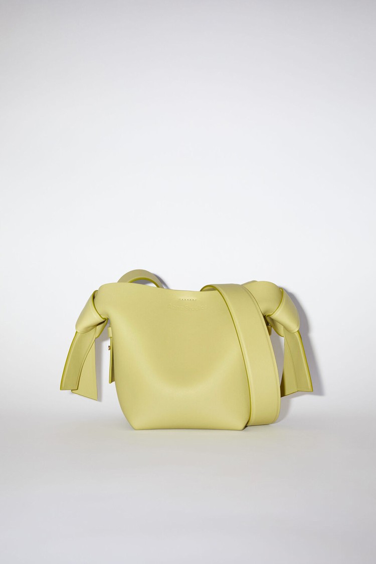 Green Acne Studios Musubi Mini Shoulder Bag | RMAX-71896