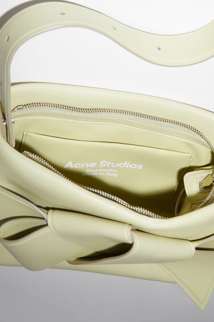 Green Acne Studios Musubi Shoulder Bag | IJQS-54732